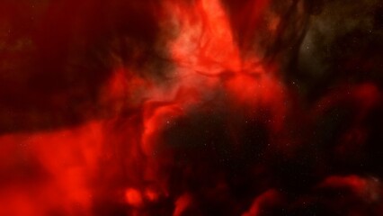 nebula gas cloud in deep outer space
