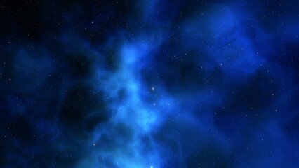 Night sky - Universe filled with stars, nebula and galaxy
