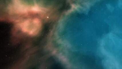 Night sky - Universe filled with stars, nebula and galaxy
