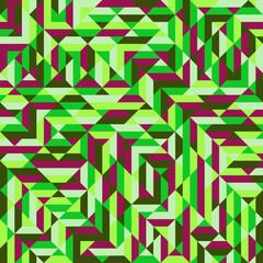 Obraz premium Color Rhombus tile tessellation pattern illustration