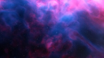 Deep space nebula with stars. Bright and vibrant Multicolor Starfield Infinite space outer space background with nebulas and stars. Star clusters, nebula outer space background 3d render
