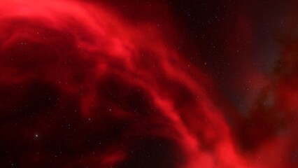 Deep space nebula with stars. Bright and vibrant Multicolor Starfield Infinite space outer space background with nebulas and stars. Star clusters, nebula outer space background 3d render
