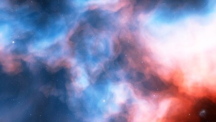 Space nebula, for use with projects on science, research, and education. Illustration
