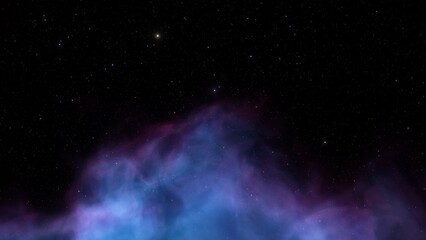 Space nebula, for use with projects on science, research, and education. Illustration
