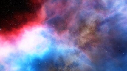 Space nebula, for use with projects on science, research, and education. Illustration
