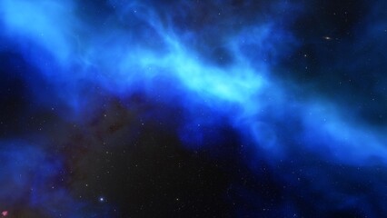 Fototapeta premium bright nebula, nebula in space, majestic red-purple nebula, beautiful space background 3D render 