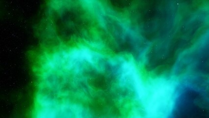 nebula gas cloud in deep outer space

