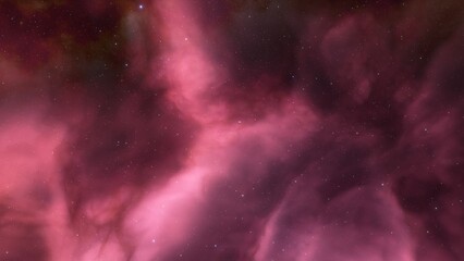 nebula gas cloud in deep outer space
