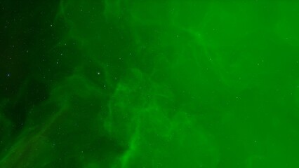 Cosmic background with a blue purple nebula and stars
