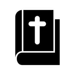 Obraz premium bible icon or logo isolated sign symbol vector illustration - high quality black style vector icons 