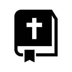 Obraz premium bible icon or logo isolated sign symbol vector illustration - high quality black style vector icons 