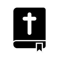 Obraz premium bible icon or logo isolated sign symbol vector illustration - high quality black style vector icons 