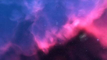 Night sky - Universe filled with stars, nebula and galaxy
