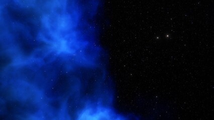 Night sky - Universe filled with stars, nebula and galaxy
