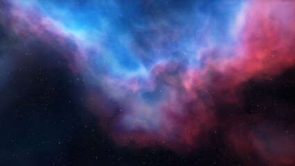 Night sky - Universe filled with stars, nebula and galaxy
