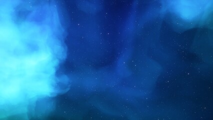 Deep space nebula with stars. Bright and vibrant Multicolor Starfield Infinite space outer space background with nebulas and stars. Star clusters, nebula outer space background 3d render
