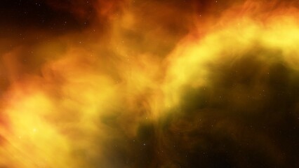 Deep space nebula with stars. Bright and vibrant Multicolor Starfield Infinite space outer space background with nebulas and stars. Star clusters, nebula outer space background 3d render  © ANDREI