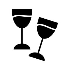 cheers icon or logo isolated sign symbol vector illustration - high quality black style vector icons
