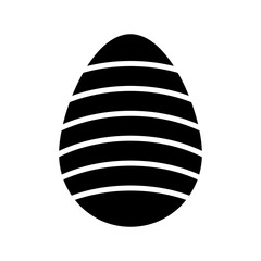 easter egg icon or logo isolated sign symbol vector illustration - high quality black style vector icons
