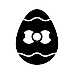 easter egg icon or logo isolated sign symbol vector illustration - high quality black style vector icons
