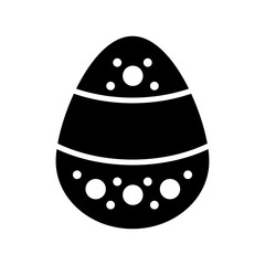 easter egg icon or logo isolated sign symbol vector illustration - high quality black style vector icons
