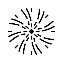 Obraz premium fireworks icon or logo isolated sign symbol vector illustration - high quality black style vector icons 