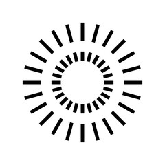 fireworks icon or logo isolated sign symbol vector illustration - high quality black style vector icons
