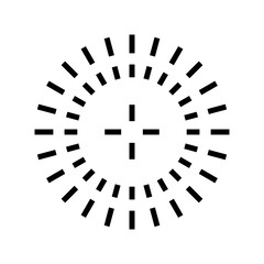 fireworks icon or logo isolated sign symbol vector illustration - high quality black style vector icons
