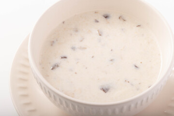 クリーム　マッシュルーム　スープ