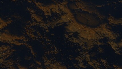 Stone textures. Dark orange banner. Abstract rock background. Macro detail of the rock.
