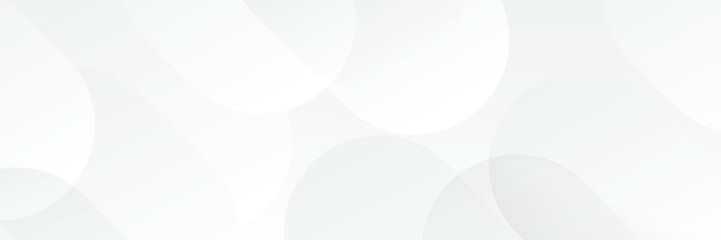 Abstract white Geometric banner design background.