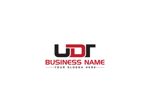 Premium UDT Logo Image, Initial udt Logo Icon Vector For Your New Company Or Business
