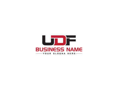 Premium UDF Logo Image, Initial udf Logo Icon Vector For Your New Company Or Business