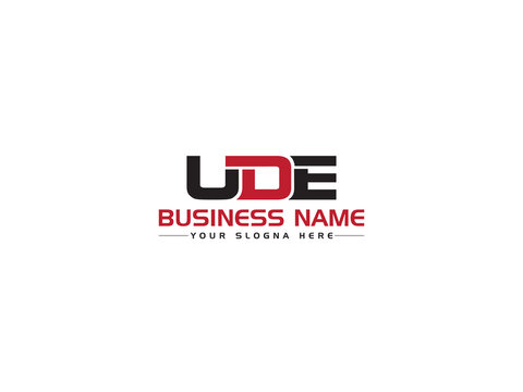 Premium UDE Logo Image, Initial ude Logo Icon Vector For Your New Company Or Business