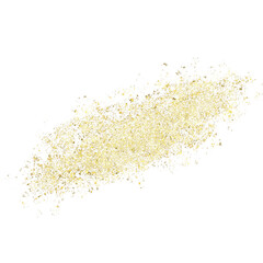 Fototapeta na wymiar Gold Glitter Sparkle
