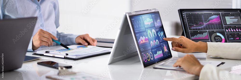 Aufkleber Data Analyst Using Data Analytics KPI