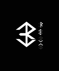 Your simple name logo of REVA