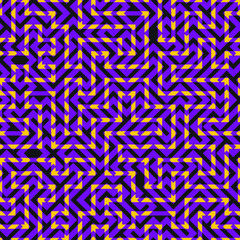 Purple color maze seamless pattern