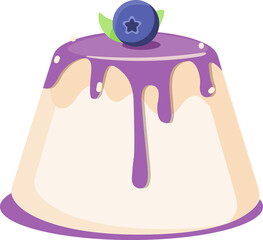 Pudding custard Sweet dessert