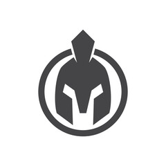 Spartan helmet logo