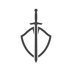 Sword icon illustration