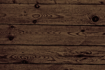 Rough wood grain board dark brown texture. Natural wooden pattern. Rustic background