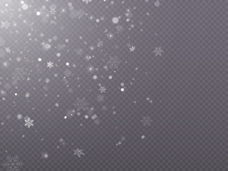 The effect of a winter blizzard. Snow top background. Template for wallpapers, web pages, posters. Snowstorm concept.
