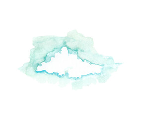 watercolor clouds