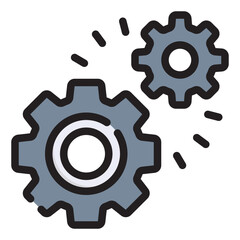 settings line icon