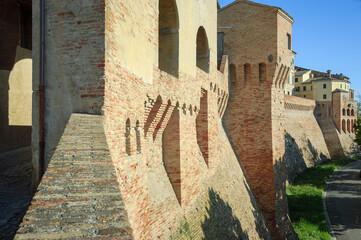 Jesi, Ancona. Mura