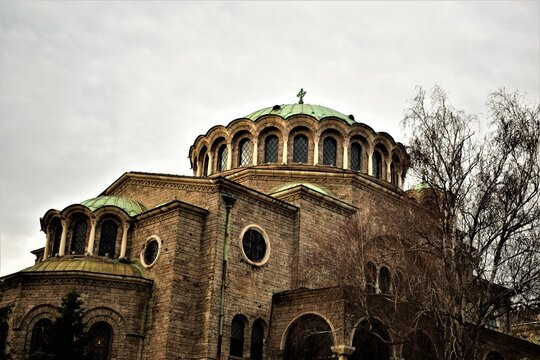 Sveta-Nedelya Orthodox cathedral in Sofia, Bulgaria