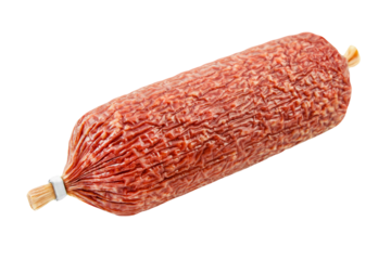 1 Geflügelsalami und Hintergrund transparent