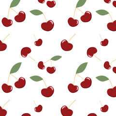 Cherries pattern 