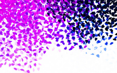 Light Purple vector texture with abstract forms.